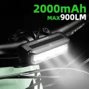 New Bicycle Light Front Waterproof Flashlight USB Charging MTB Road Cycling Lamp