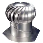 14 In. Mill Finish Aluminum Internally Braced Whirlybird Wind Turbine
