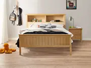 Durham Feature Bed Frame - Double / Natural