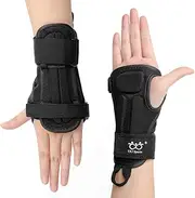 boruizhen Adult/Kids Impact Wrist Guards Protective Gear Wrist Brace for Skateboarding Roller Skating Snowboarding Skiing Rollerblading Motocross