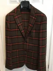 $99 NWT Fiesta Napoli men's plaids blazer MSR $425