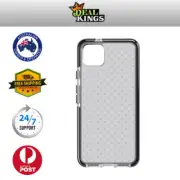 Genuine Tech21 Evo Check Case for Google Pixel 4 Smokey Black, Free Shipping