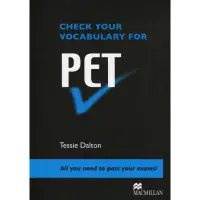 在飛比找蝦皮購物優惠-Check Your Vocabulary for PET（