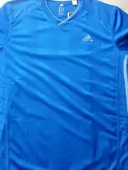 New Official Adidas ClimaLite V-Neck SS Soccer Jersey (Z45968) Men's Size ( M )
