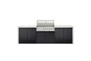 CROSSRAY Premium 4-Burner BBQ Outdoor Kitchen