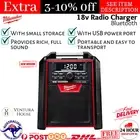 New Milwaukee M18RC-0 - 18V Cordless Worksite Jobsite AM/FM Radio/Charger - Tool