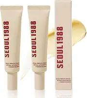 2Pcs Eye Cream, Retinal Liposome 4% + Fermented Bean, Smooths Fine Lines & Crow’s Feet, Reduces Puffiness & Dark Circles, Lightweight Day and Night Care | SEOUL 1988, 30ml