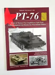 TANKOGRAD PT-76 PHOTO REFERENCE BOOK SOVIET SPECIAL #2006 1/35 ZVEZDA TRUMPETER