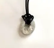 Natural Holey Beach Rock Hag Stone Pendant Amulet Bead Necklace Mystical Magic#2