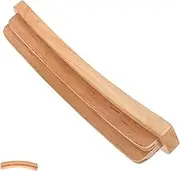 Wooden Card Tray for Curved Wooden Base Display Stand for Handling for Design