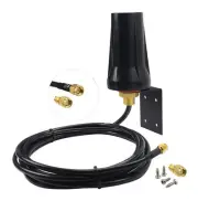 4G LTE Cellular Trail Camera Antenna with 10ft Low Loss Thicker Cable for Spy...