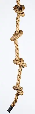 1.5" x 30ft Knotted Indoor Outdoor Gym Swing Children's Tree Kids Climbing Rope