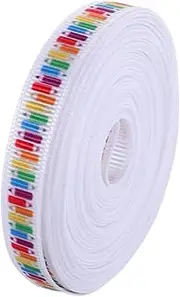 Gatuida Back to School Ribbon: 10 Yard Pencil Print Polyester Craft Ribbon with Edges for Teachers - Classroom Door Wreath Bows Present Wrapping Supplies