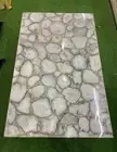 White Agate Stone Coffee Table Top For Garden Interior Agate Furniture Decor