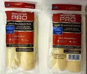 Wooster PRO 6.5" X 0.5" NAP Shed Resistant Knit Semi Rough Surfaces 2-Counts
