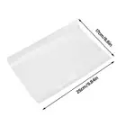 H 100pcs Textured Vacuum Bag Mesh Roll Food Packaging Bag Vacuum Sealer New