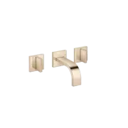 Dornbracht MEM Wall-mounted basin mixer w.out pop-up waste Champagne 36702782-47