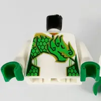在飛比找蝦皮購物優惠-<樂高人偶小舖>正版LEGO 特殊12 綠龍 悟空小俠 80