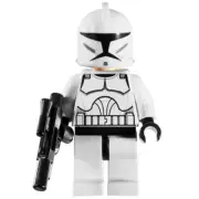 LEGO Star Wars Phase 1 Clone Trooper Minifigure sw0201 Clone Wars 7675 8014 8019