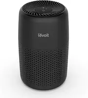 LEVOIT Air Purifier for Bedroom Home, Ultra Quiet HEPA Filter Cleaner with Fragrance Sponge & 3 Speed for Better Sleep, Allergies, Pet Dander, Odour, Smoke, Office, Desktop, Core Mini Black (black)