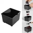 Sleek Espresso Knock Box with Stability Features Perfect for Any Coffee Setup