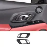 100% Fibre Inner Door Handle Frame Cover Trim Auto Part Kit For GR Supra 2019-22