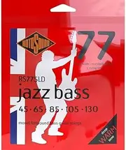 Rotosound Monel Standard Gauge Flatwound Bass Strings (45 65 85 105 130), RS775LD