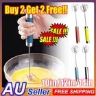 Egg Beater Self Turning Semi-automatic Whisk Hand Mixer Blender Kitchen Tools ZQ