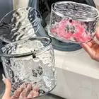 Household Laundry Pods Container Thicken Desktop Trash Can Clear Storage Box