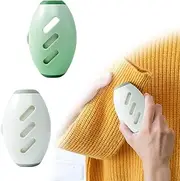 Reusable Lint Roller - 2025 Latest Washable Mini Hair Remover for Clothes & Sofas, Compact & Portable Animal Hair Dust Remover for Pet Hair Removal (Green+White)