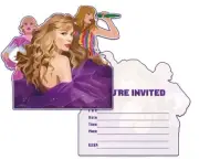 Taylor Swift themed Birthday Cards 20 Pack Unique Cards with Envelopes
