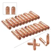 20pcs MB 15AK MIG/MAG Welding Contact Tips M6 Gas Nozzle Shroud 0.6/0.8/0.9mm