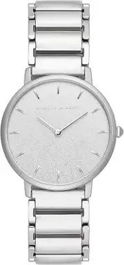 Rebecca Minkoff 1275 Womens Silver-Tone Bracelet Major 2200258 Watch 35 mm