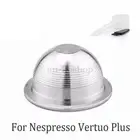 Stainless Steel Coffee Capsules Cup Reusable Filter for Nespresso Vertuo Plus