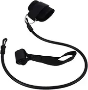 KICHOUSE 1Set Ankle Strap for Leg Training Fitness Elastic Band Foot Ring Buckle for Hip Abduction Stretching Suitable for Home Gym Yoga