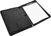 GETAJGHSD 1 Set Folder Zipper Bag Business Binders for Documents Binder Professional Portfolio Resume Portfolio Folder Multi Functional Open Folder Business Folders for Documents