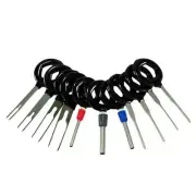 76Pcs Motorcycle Pin Terminal Removal Tools Wiring Crimp Connector Extractor Kit