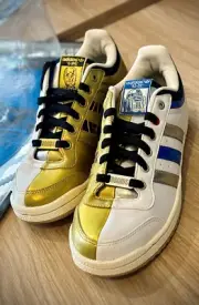 Rare Discontinued Star Wars Adidas Originals TopTen LO S.W. r2-d2 c-3po
