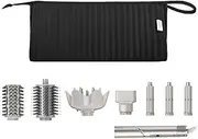 Lexeeco Dy son Air wrap Travel Case Hair Tools Travel Bag for Shark Flexstyle Carrying Case Portable Shark Hair Dryer Revlon Flat Curling Iron Organizer(Black)