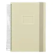 Mucho Spiral Notebook A4 (Chamois)