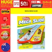 Wahu Mega Slide Double Slip & Slide Lanes Backyard Water Slide 7.5m Long NEW AU