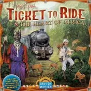 Ticket to Ride: The Heart of Africa (Expansion Map)