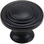 AIMALL Pure Copper Cabinet Handle Antique Drawer Pull Knob Small Copper Door Handle in Black for Wardrobe and Furniture