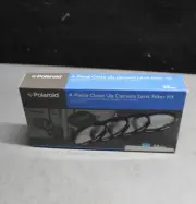 Polaroid 4-Piece Close Up Camera Lens Filter Kit