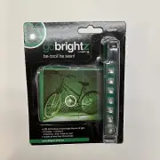 Brightz GoBrightz Bike Frame Light with Bright LED Glow, Green - Frame Mounting