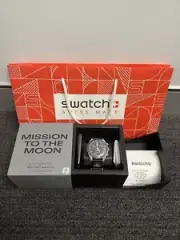 Swatch x Omega Mission to Saturn Moonswatch Speedmaster