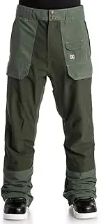 [DC] Men's Asylum 15k Water Proof Snow Pants, Kombu Green, X-Large
