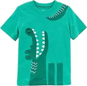 [Carter's] Baby Boys' Alligator Jersey Tee, Green