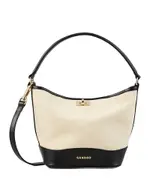 Sandro Small Canvas Bucket Bag
