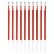 50Pcs 130mm Ballpoint Pen Refills 0.5mm Needle Tip Red Gel Ink Pen Refill